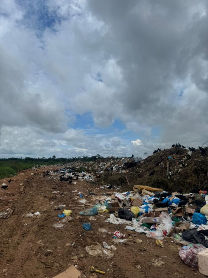 Foto do lixão de Eirunepé (Assessoria do MPE-AM)